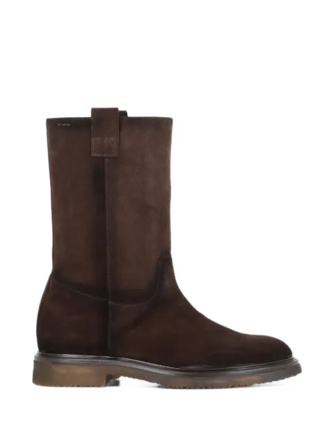 Alexander Hotto suede pull-on boots