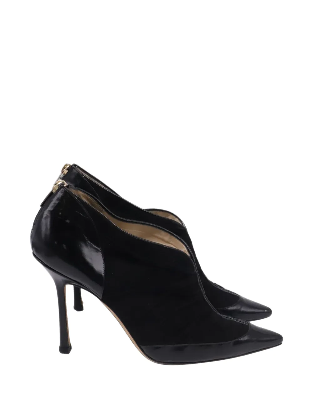 Jimmy Choo Pre-Owned 2020s pointed-toe ankle boots - Schwarz