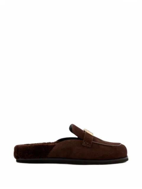 Tory Burch Leelee shearling mules