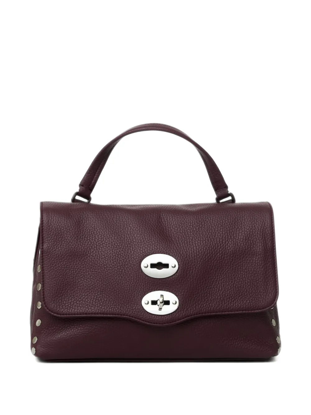 Zanellato small Postina studded tote bag Paars