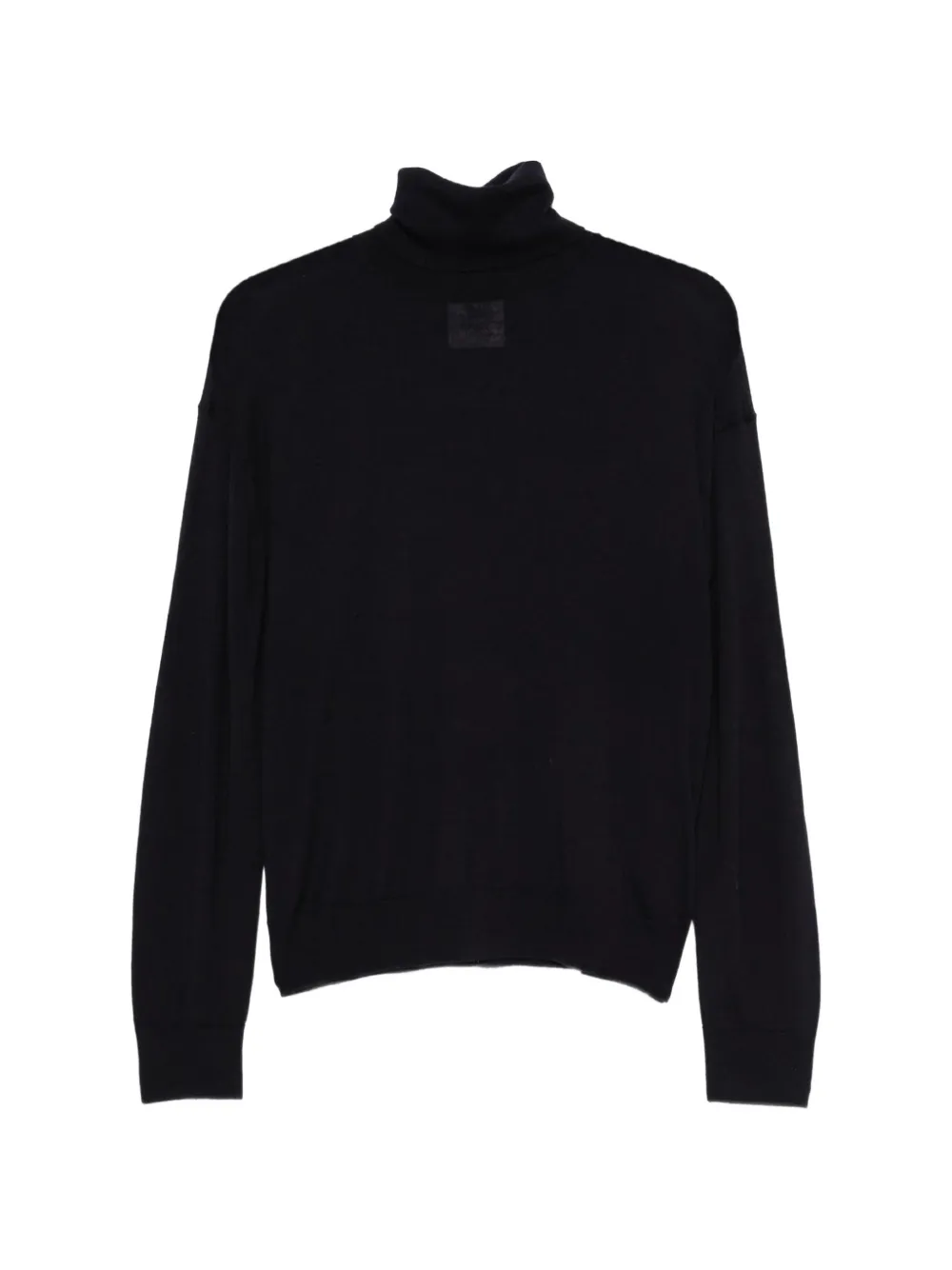 Semicouture Freda turtleneck sweater Zwart
