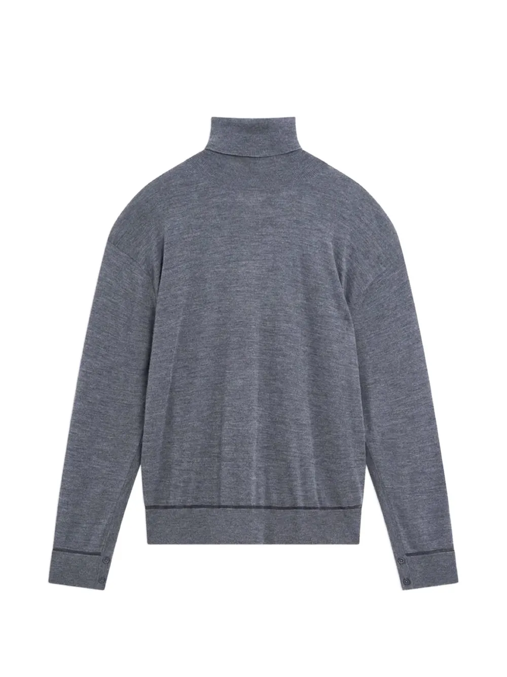 Semicouture Freda turtleneck sweater Grijs