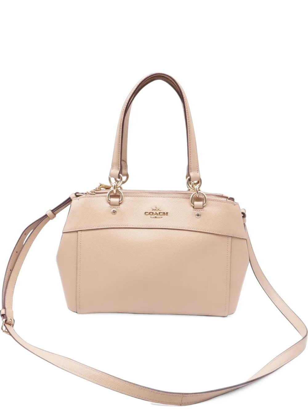 Coach Vintage 2010s Brooke carryall tote bag - Tons neutres Coach Vintage 2010s Brooke carryall tote bag - Tons neutres