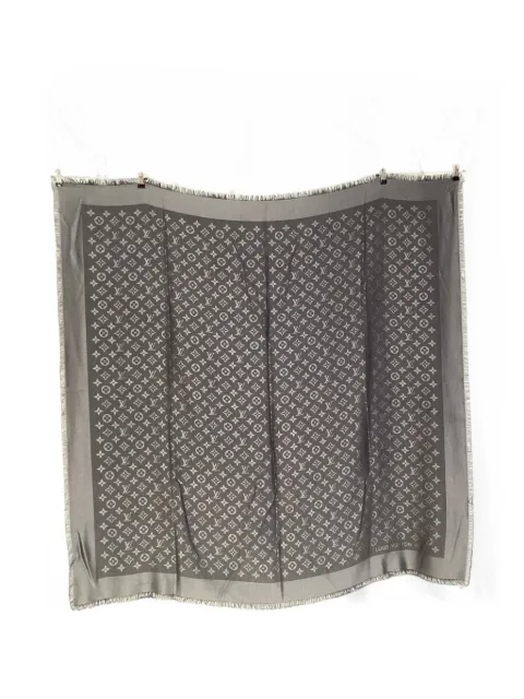Louis Vuitton Pre-Owned Monogram fringed scarf