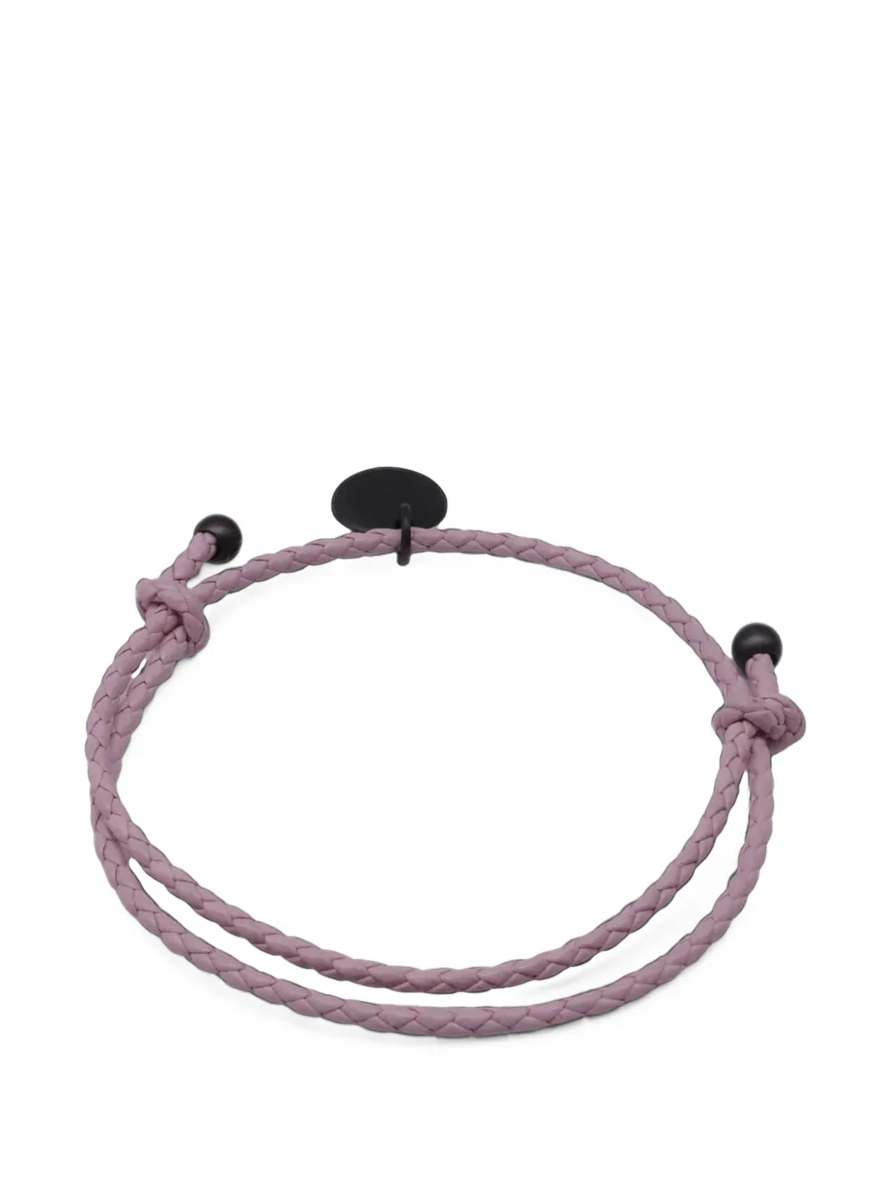 Bottega Veneta Pre-Owned 2020s woven leather bracelet - Rosa