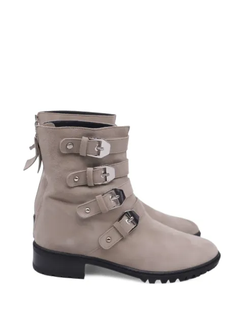 Stuart Weitzman Jitterbug buckled ankle boots
