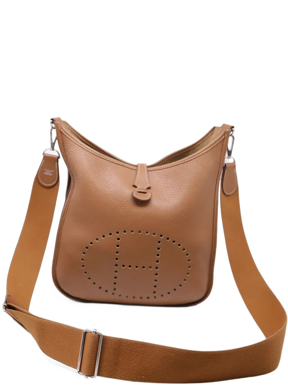 Hermès Pre-Owned 2010s Evelyne III leather shoulder bag - Brown