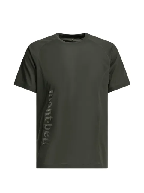 Montbell logo-print raglan-sleeve T-shirt