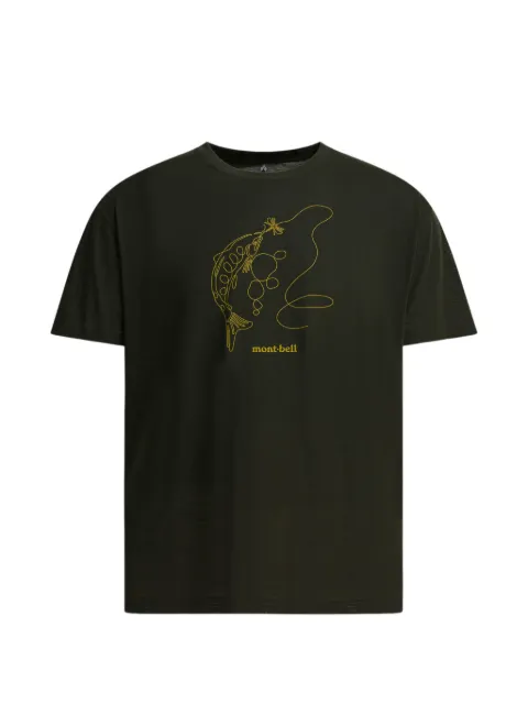 Montbell graphic-print T-shirt