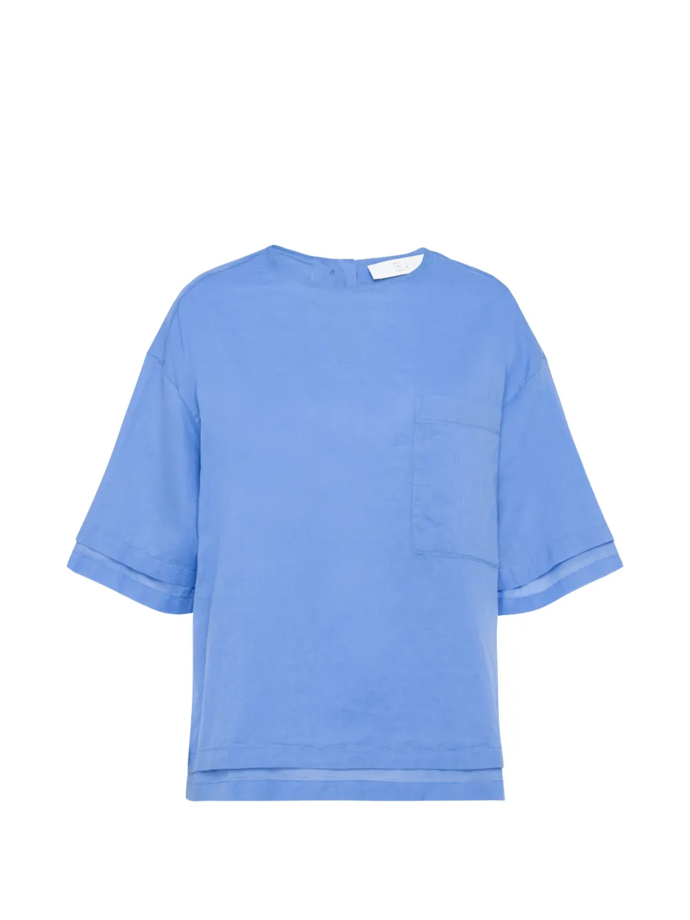 Tela Papavero cotton T-shirt - Blu