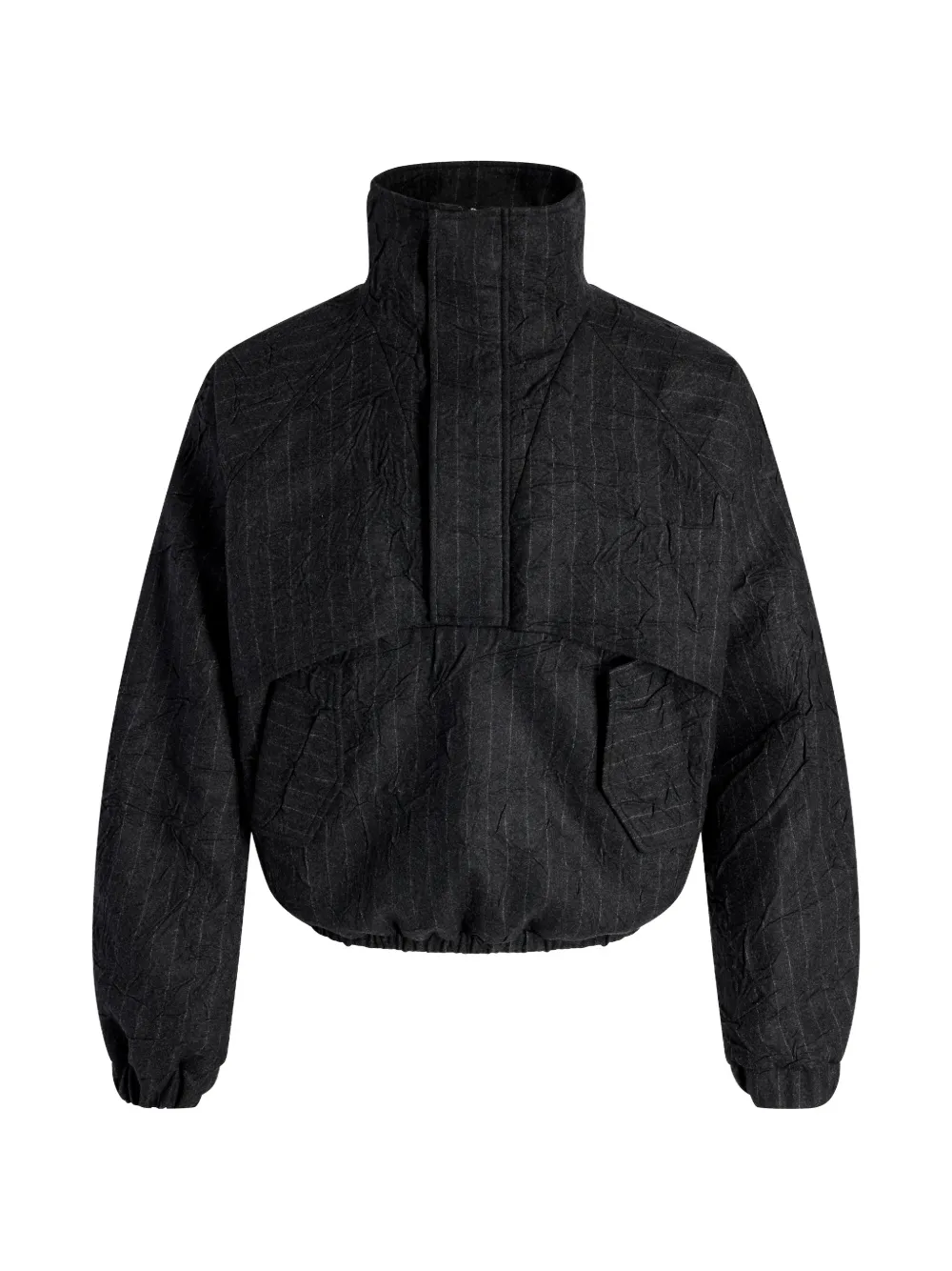 PUBLIC SCHOOL NEW YORK Dekalb wool anorak - Nero