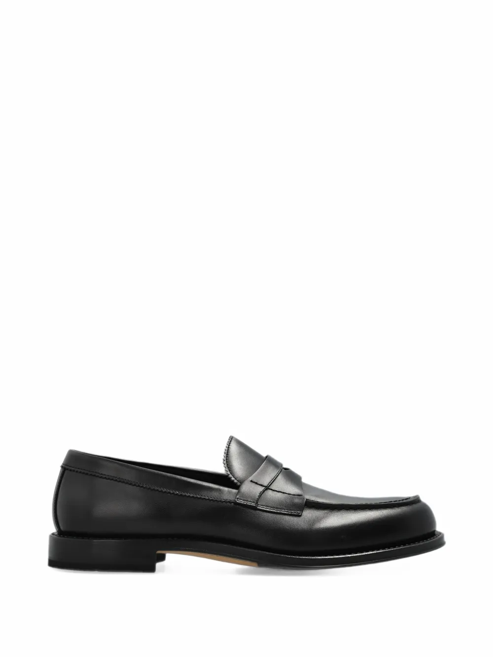Fabi leather loafers - Nero