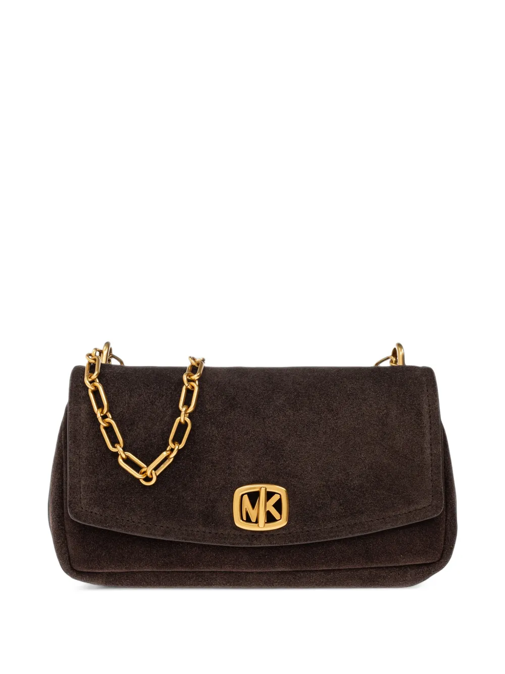 Michael Michael Kors small Bryant suede convertible shoulder bag - Marrone