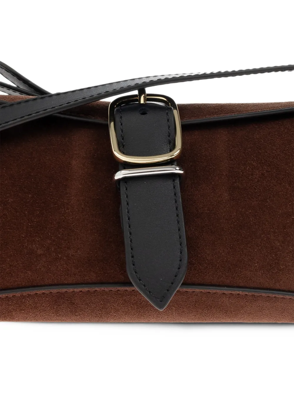 Paul Smith buckle-detail crossbody bag Bruin