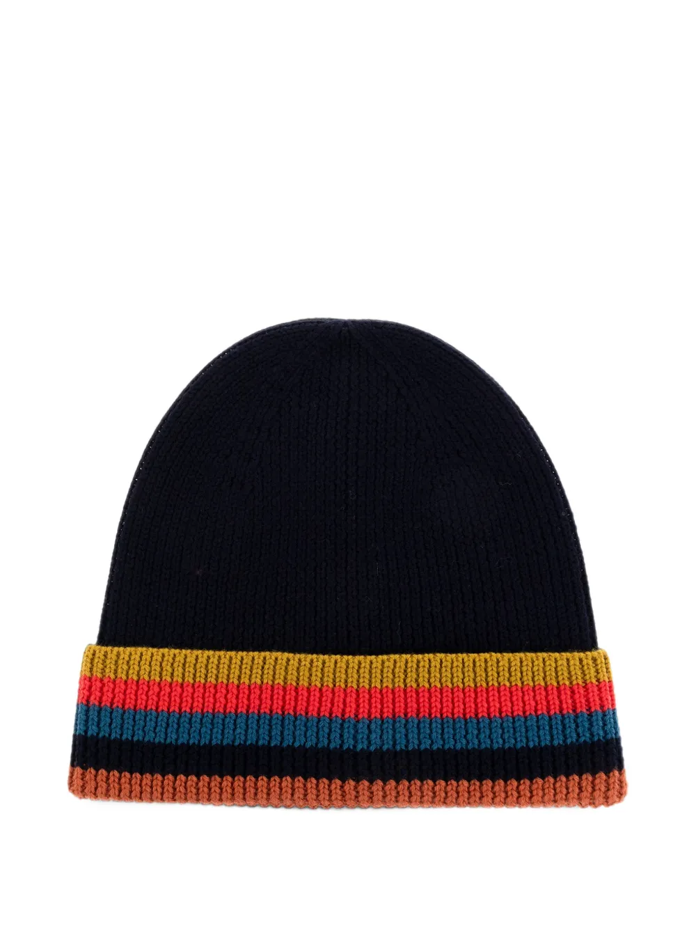 PS Paul Smith Artistic Stripe wollen muts Blauw