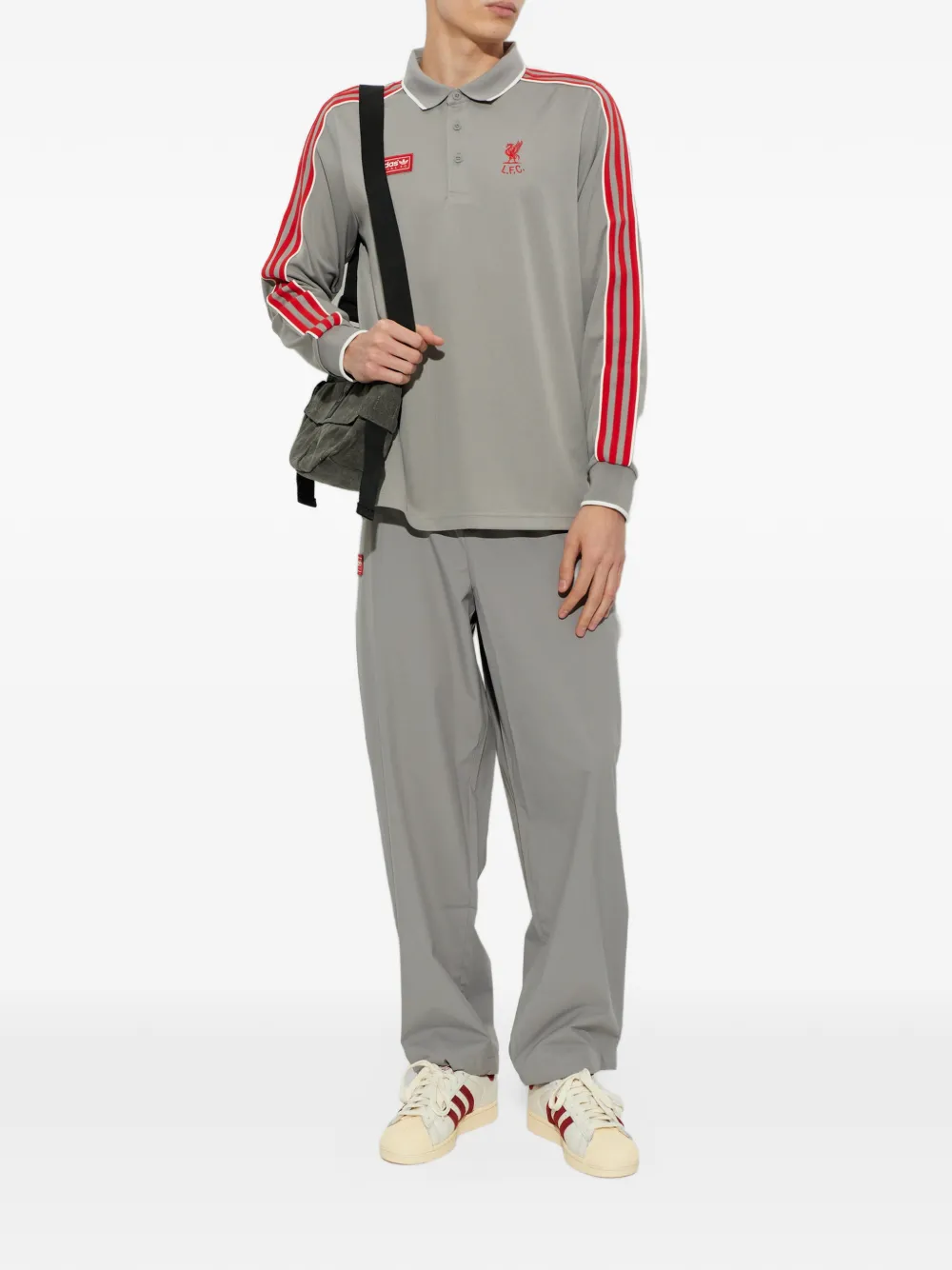 adidas Liverpool SPZL F.C. polo shirt Grijs