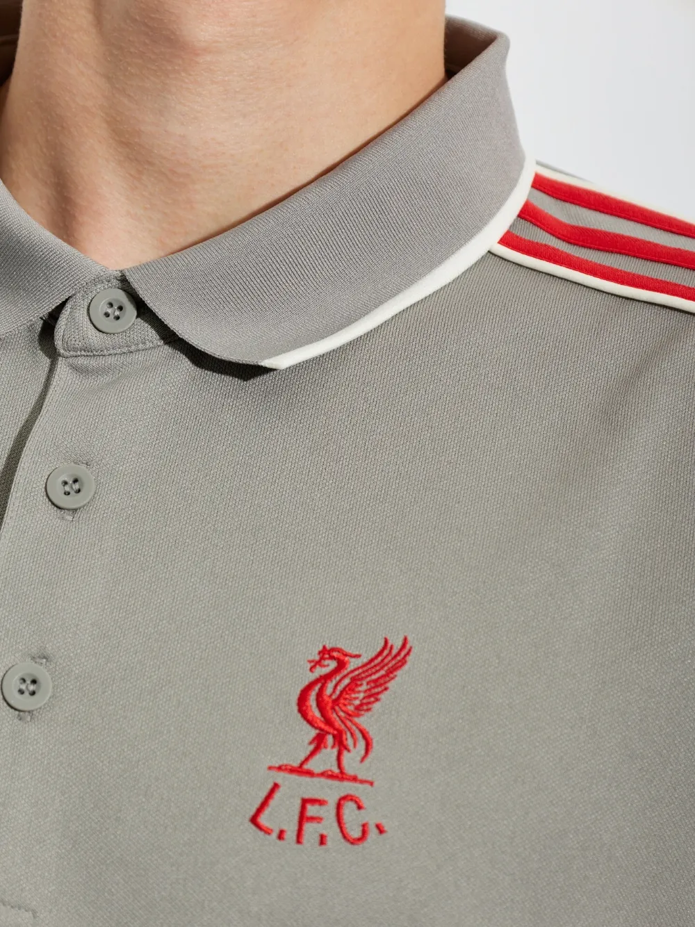 adidas Liverpool SPZL F.C. polo shirt Grijs