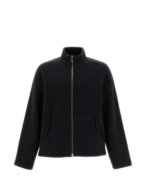 Rier zip-up wool cardigan