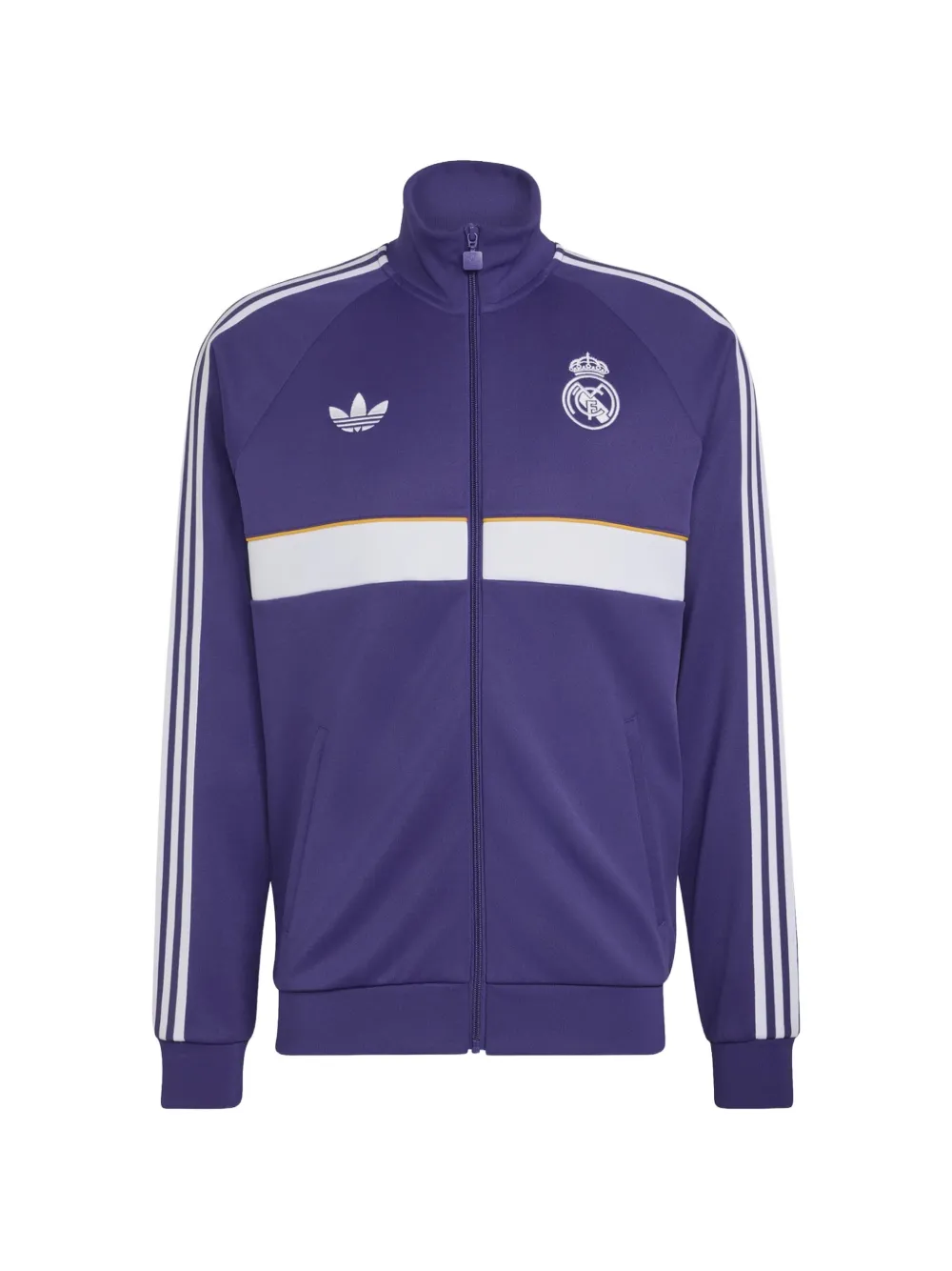 adidas Real Madrid Originals track top Paars