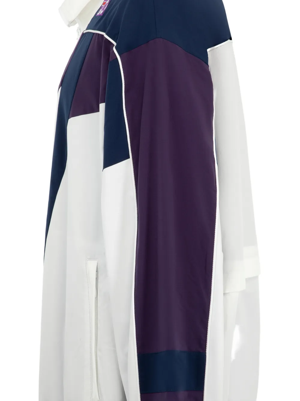 Needles x Fila Star Cut windbreaker Wit