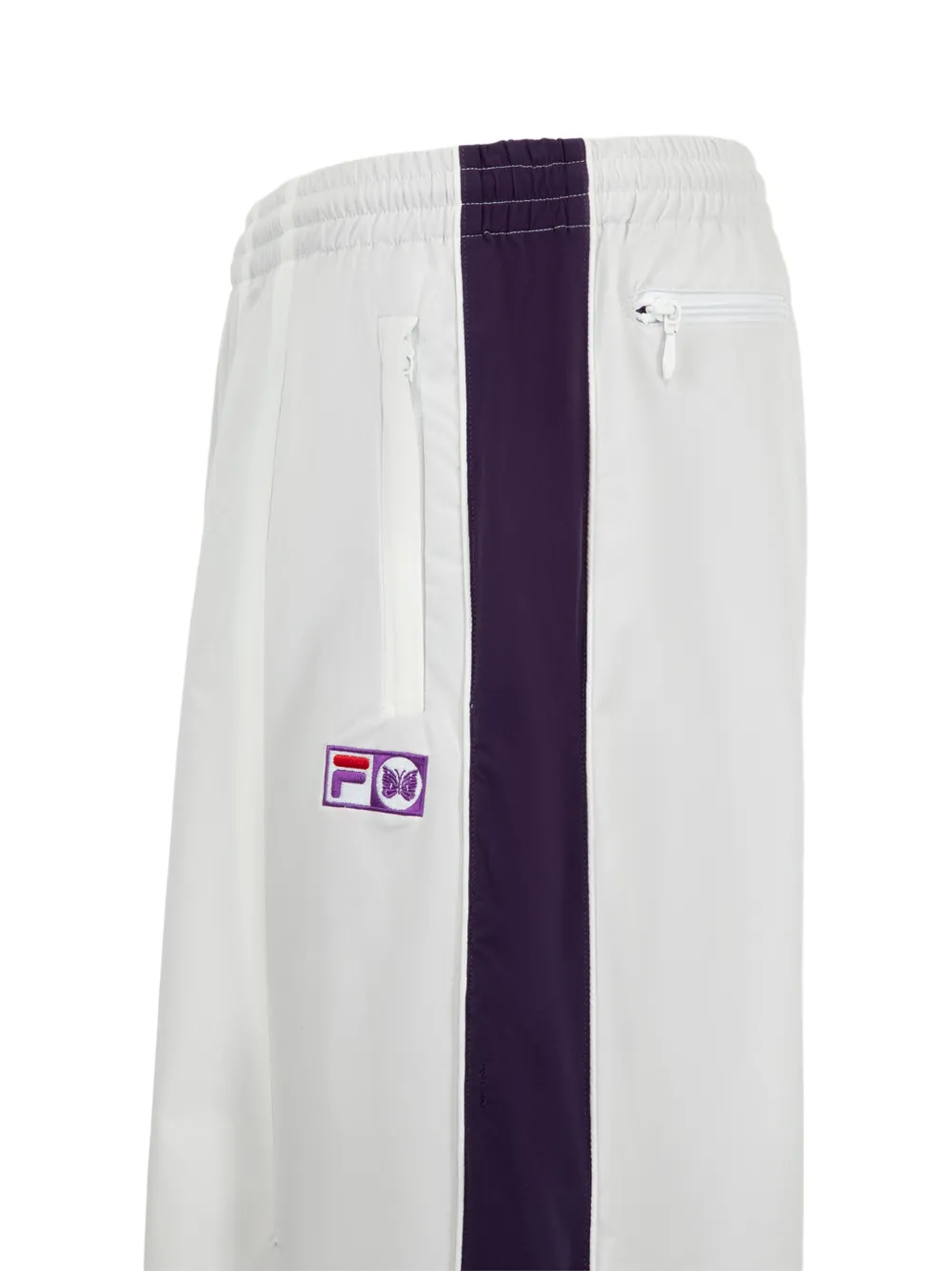 Needles x Fila H.D. side-stripe track pants Wit