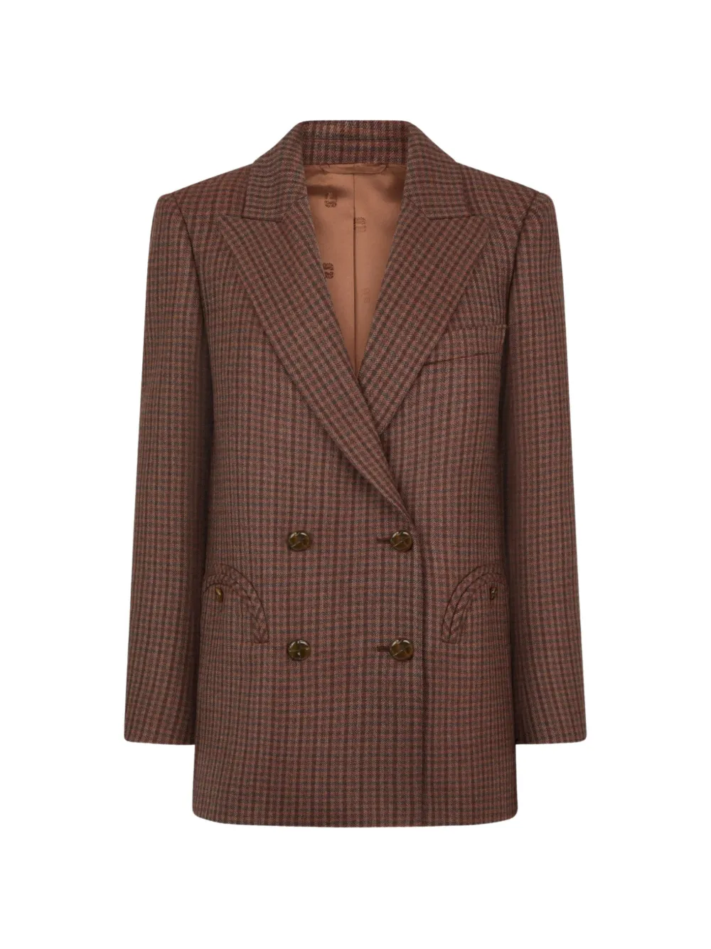 Blazé Milano Moat double-breasted blazer - Braun
