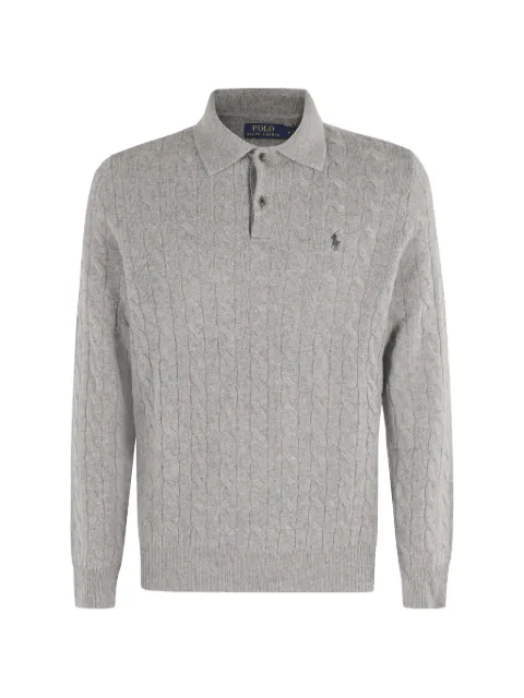 Polo Ralph Lauren cable-knit polo sweater