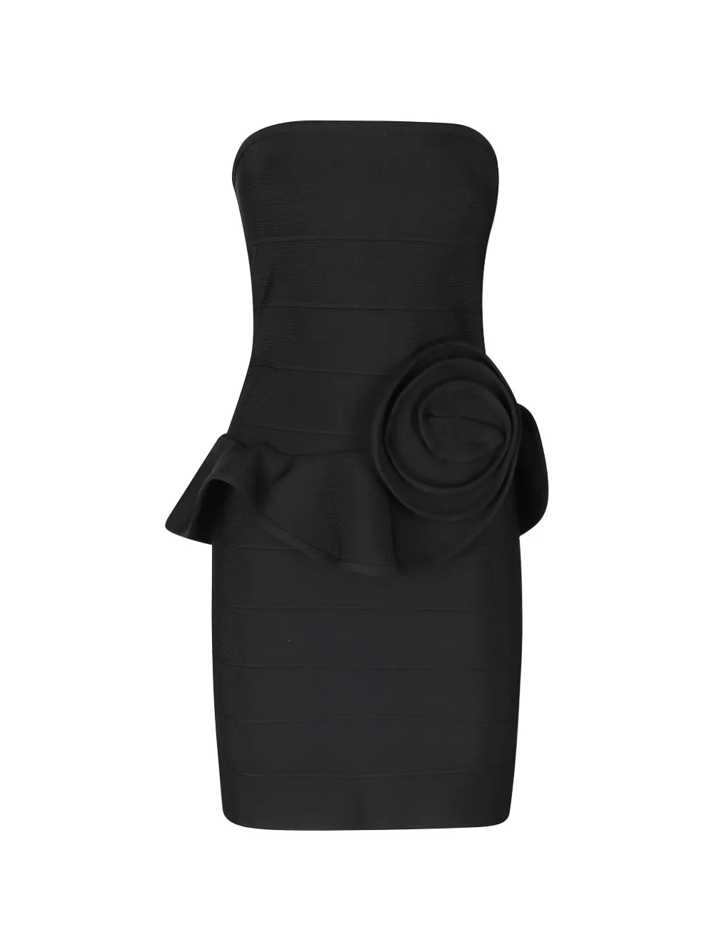 ROTATE BIRGER CHRISTENSEN Rose Tube mini dress black Zwart