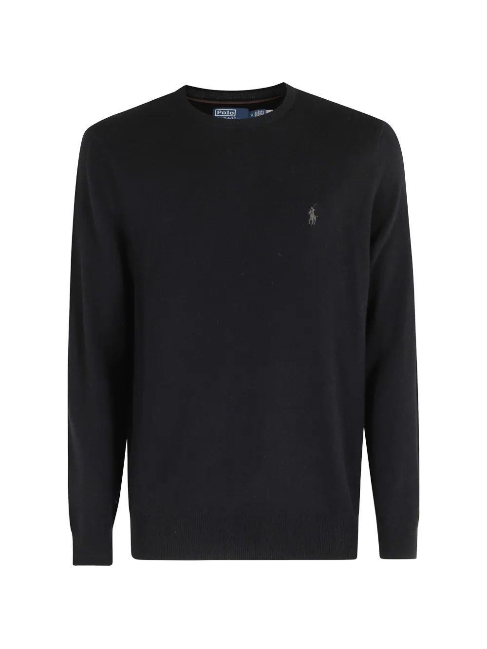 Polo Ralph Lauren logo-embroidered wool sweater - Schwarz