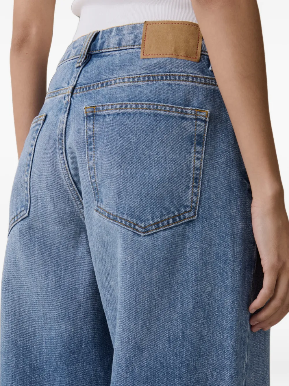Jeanerica Belem wide-leg jeans Blauw