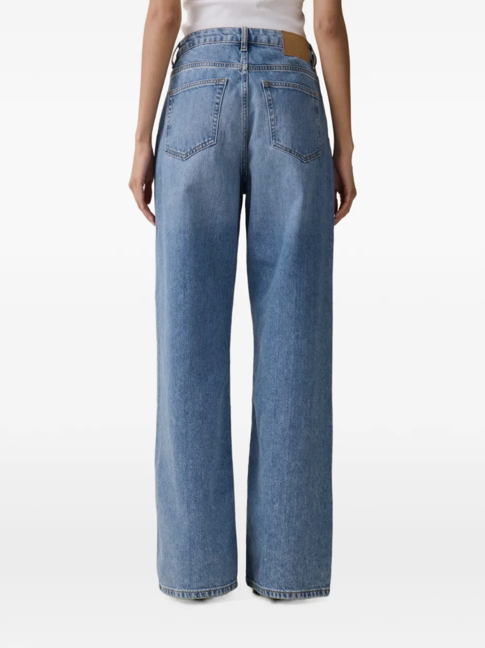 Jeanerica Belem wide-leg jeans Blauw