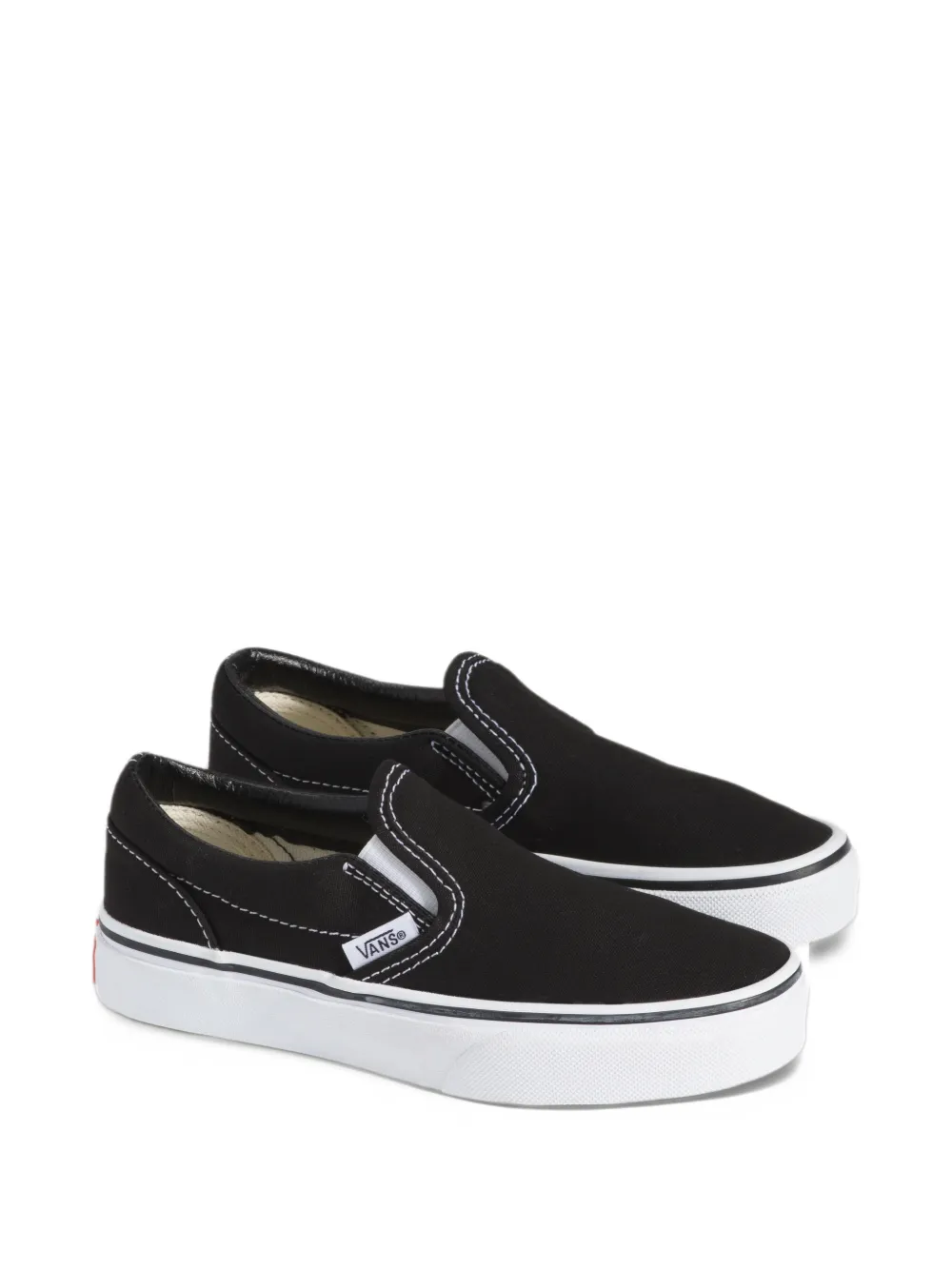Vans Kids slip-on platform sneakers - Nero