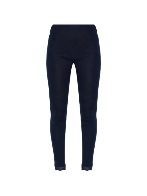 Hanro Woolen Lace leggings