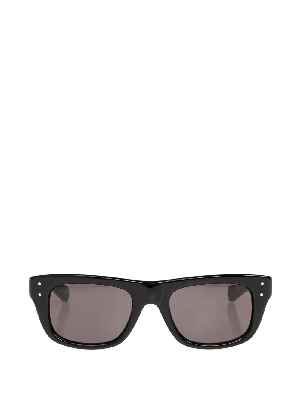 Balenciaga Eyewear oversized rectangle-frame sunglasses Zwart