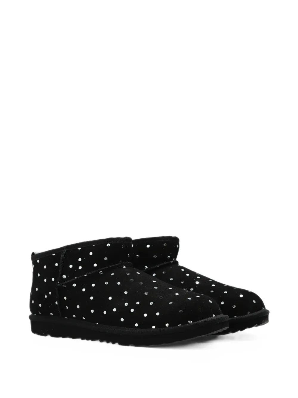 UGG Kids Classic Ultra Mini Shiny Dots ankle boots - Nero