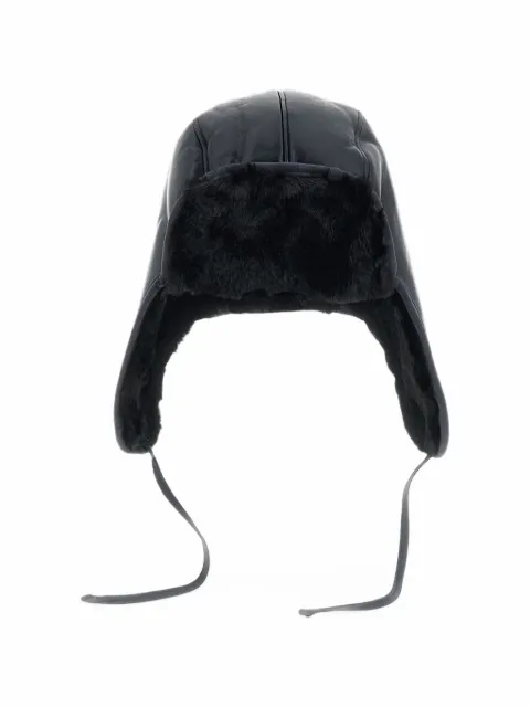 Arte Antwerp leather logo-patch hat
