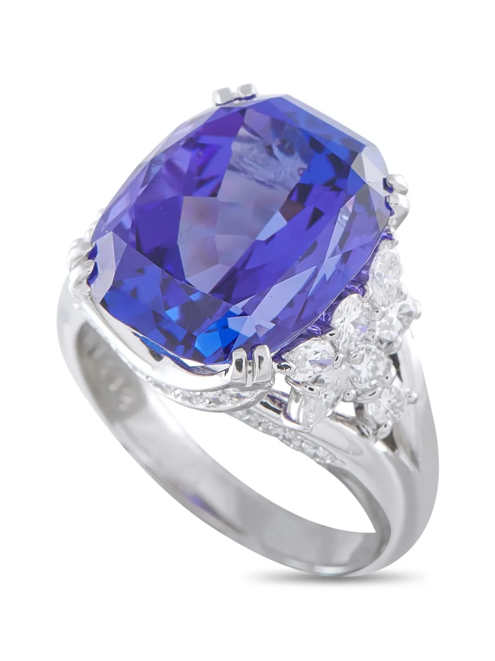 LB Exclusive tanzanite and diamond ring - Argento