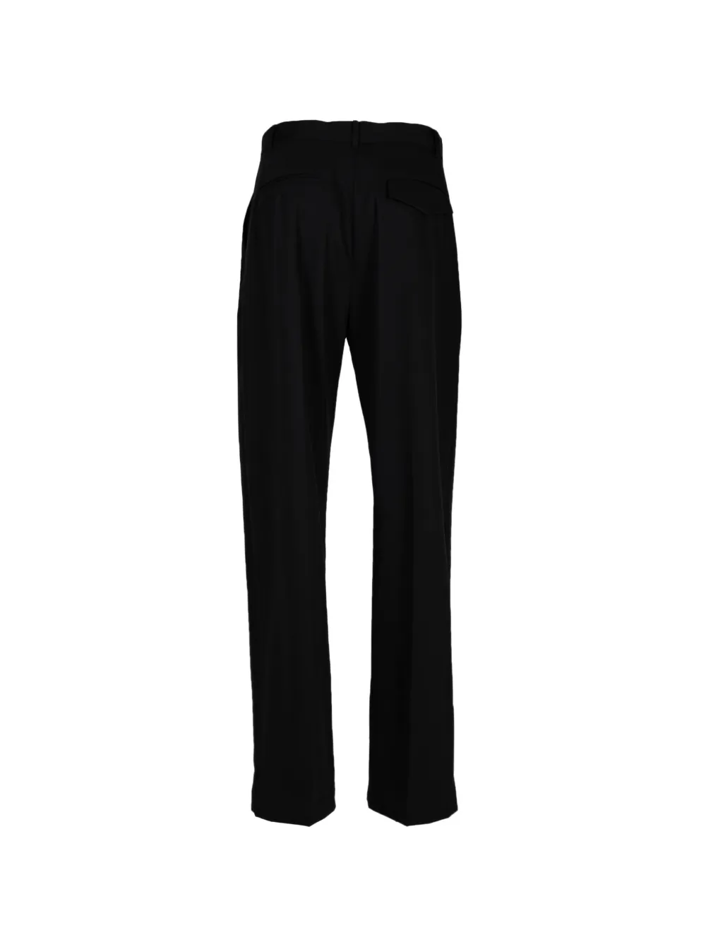 St. Agni button-fastening trousers Zwart
