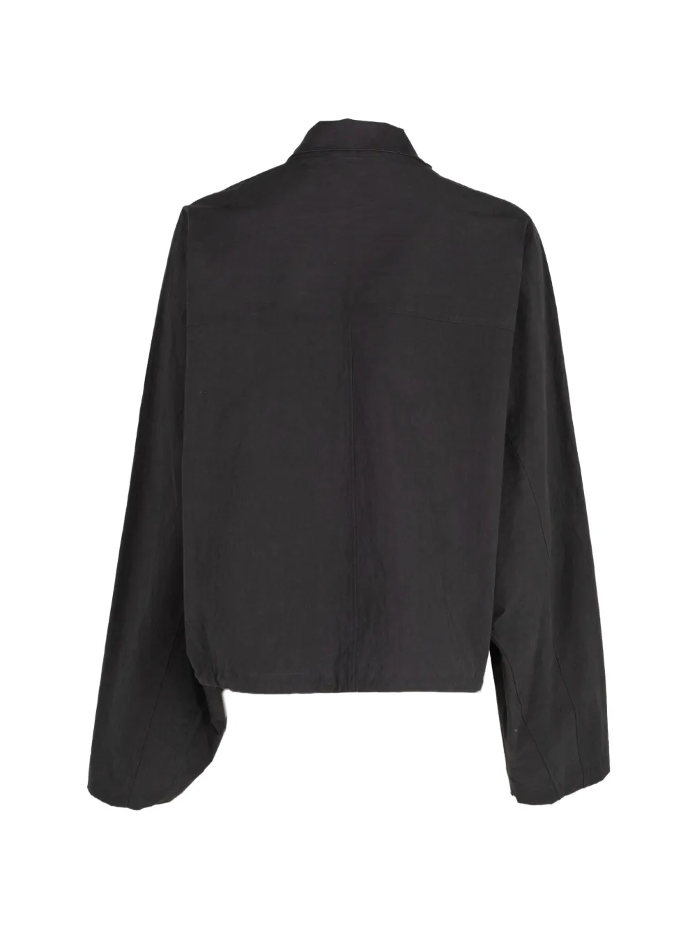 St. Agni high-neck jacket Grijs