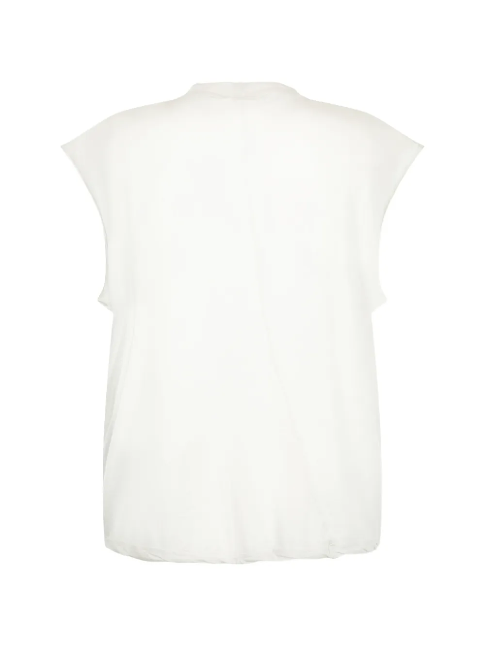Rick Owens DRKSHDW Tarp sleeveless top Wit