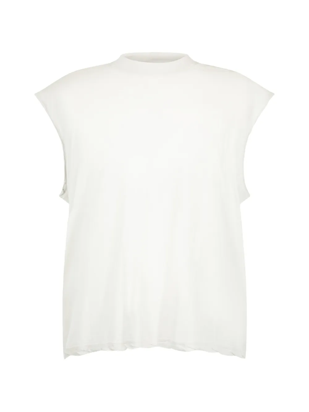 Rick Owens DRKSHDW Tarp sleeveless top Wit