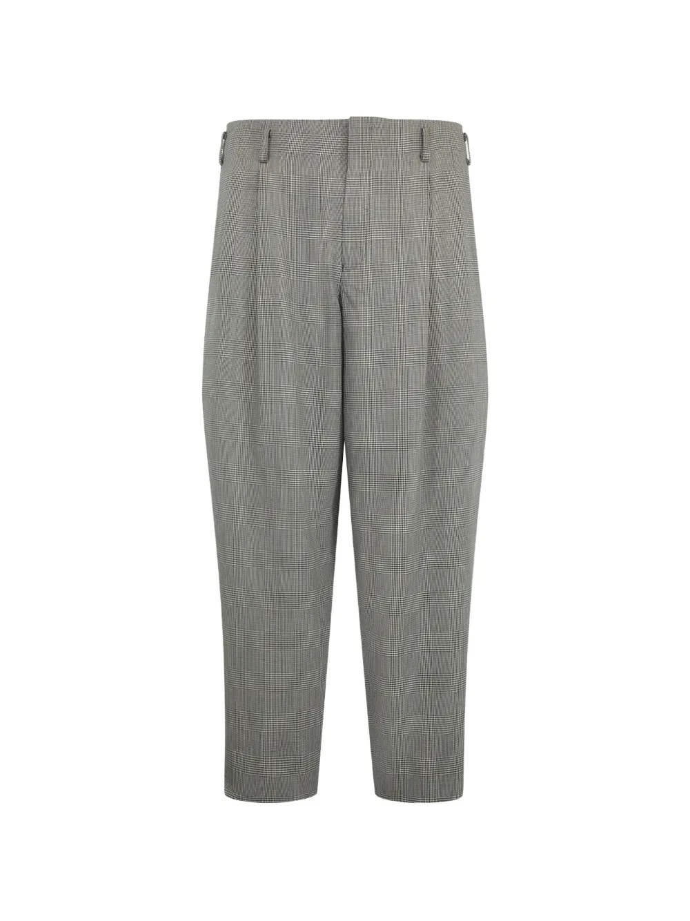 Comme des Garçons Homme Plus check trousers Zwart