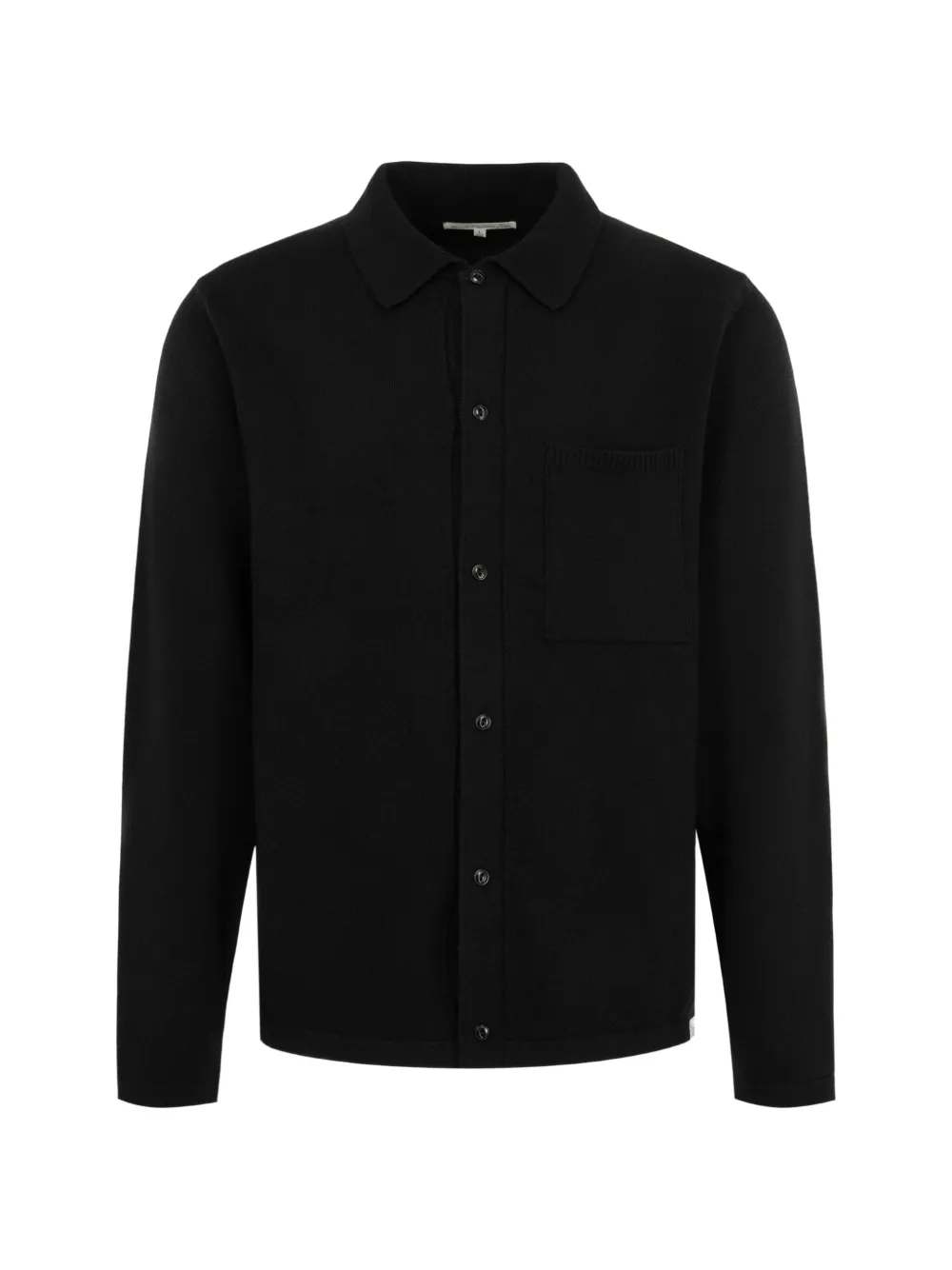 Merz B. Schwanen button-up chest-pocket cardigan - Noir Merz B. Schwanen button-up chest-pocket cardigan - Noir