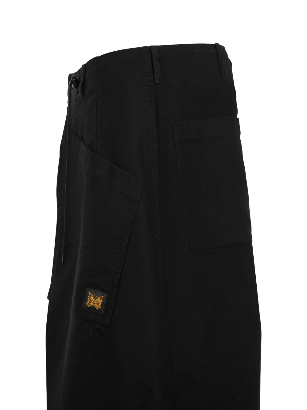 Needles H.D. curved-leg trousers Zwart