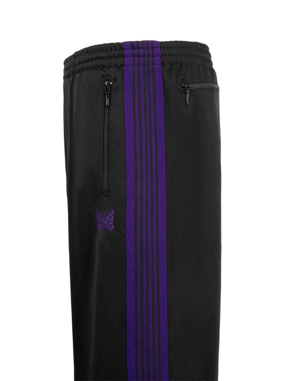 Needles side-stripe track pants Zwart