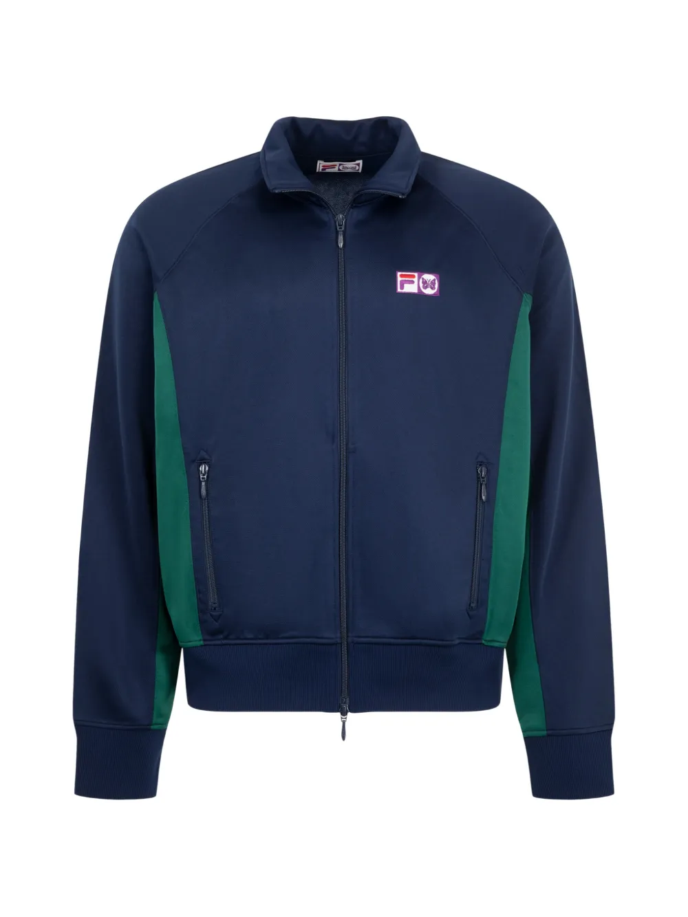 Needles x Fila Ventisei track jacket Blauw