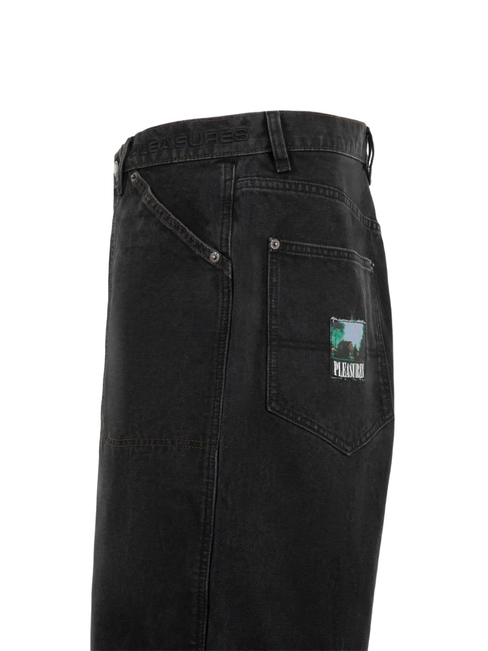 Pleasures Ultra Work shorts Zwart