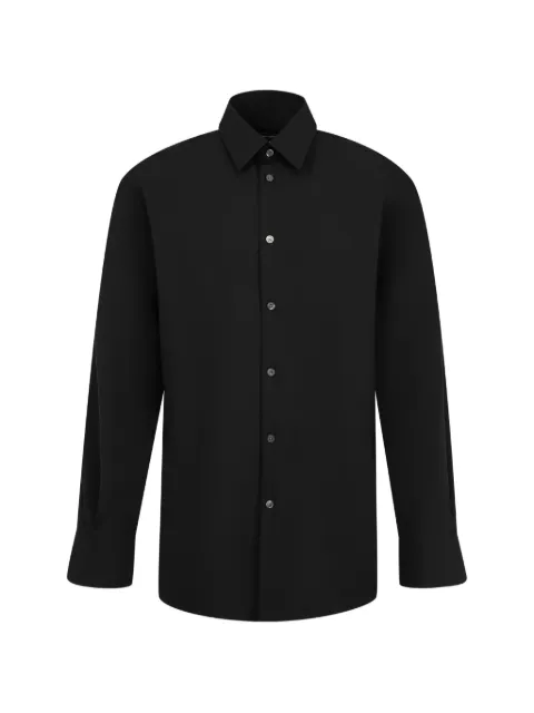 Willy Chavarria wool long-sleeve shirt