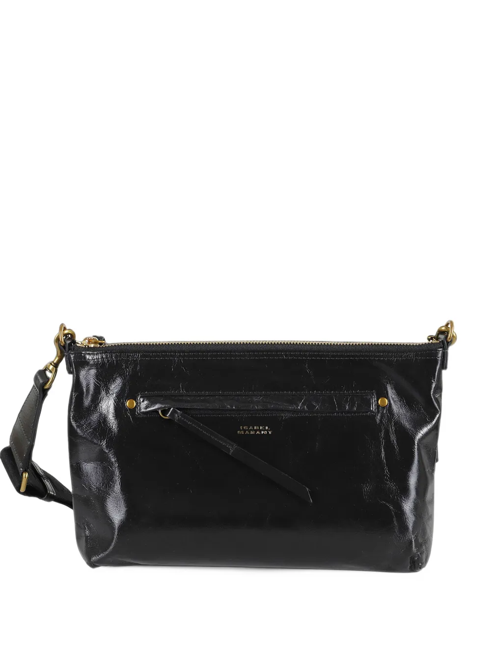 ISABEL MARANT Nessah bag in leather Zwart