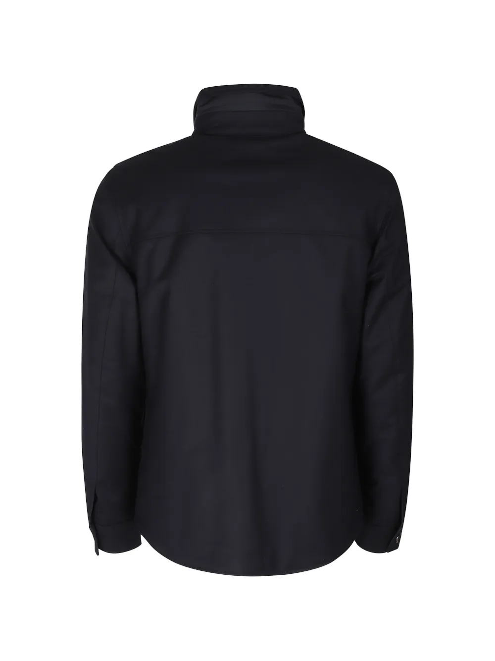 Moorer button-up pocket-detail jacket Blauw